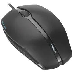 CHERRY GENTIX Illuminated optische Maus kabelgebunden (USB, schwarz)