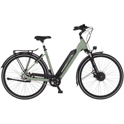 E-Bike FISCHER FAHRRAD "CITA 2403 459 ACTIVE" Gr. 43, grün, Elektrofahrräder, 43cm, 28 Zoll (71,12cm), Pedelec, Elektrofahrrad für Damen und Herren, Topseller