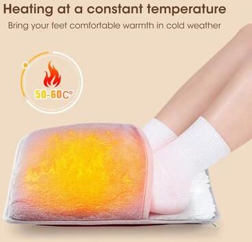 Friendly Fresh Finds Heating Pad, USB Electric Foot Warmer, Soft Plush Thermal Cover For Bedroom Home Heating Pad, USB Electric Foot Warmer, Soft Plush Thermal Cover For Bedroom Home