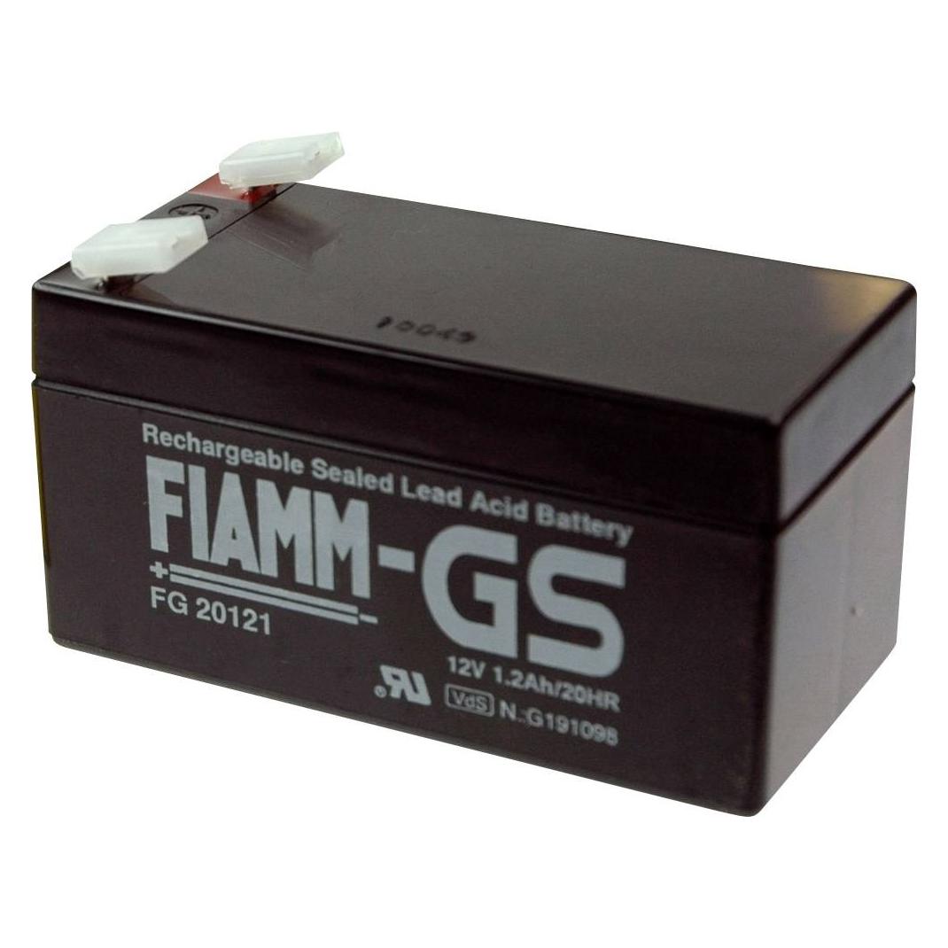 Fiamm Pb-12-1,2-4,8 FG20121 Bleiakku 12 V 1.2 Ah Blei-Vlies (AGM) (B x H x T) 97 (1200 mAh, 12 V) (FG20121)