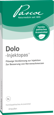 Pascoe pharmazeutische Präparate GmbH DOLO INJEKTOPAS Ampullen 100 St 10267945