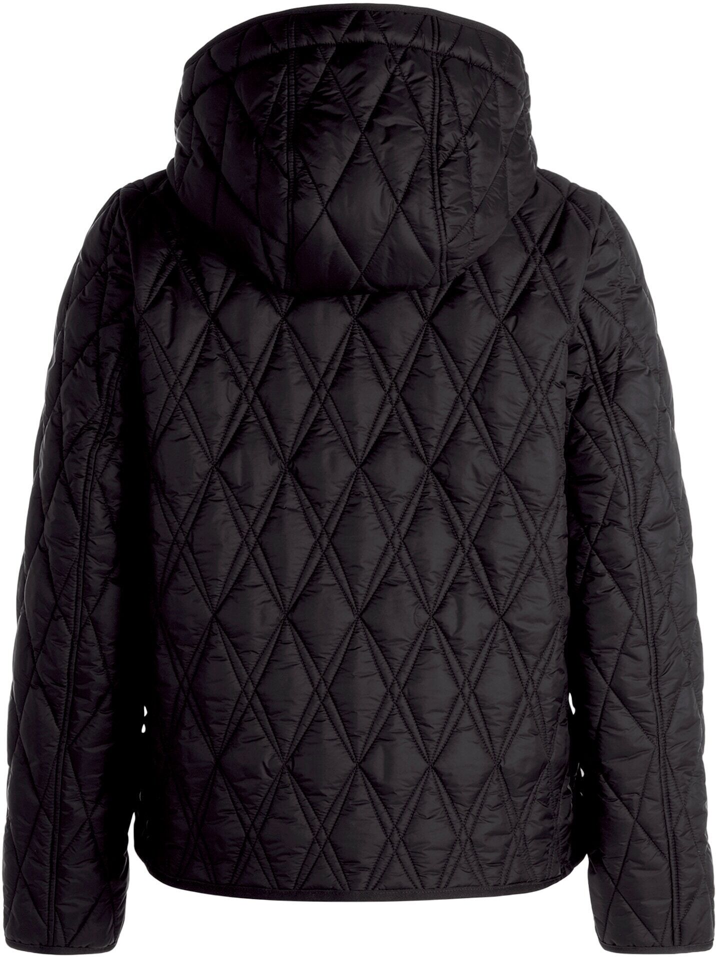 Outdoorjacke BETTY BARCLAY "Outdoorjacke mit abnehmbarer Kapuze", Damen, Gr. 48, schwarz, Jacken Outdoorjacke