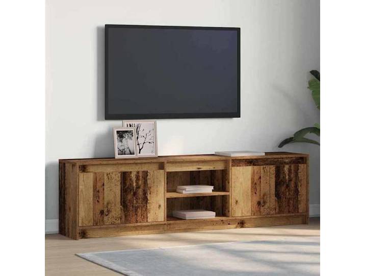 Meuble TV-Banc TV-Meuble Télé Marron 180 x 34 x 50 cm Bois d'ingénierie 809367