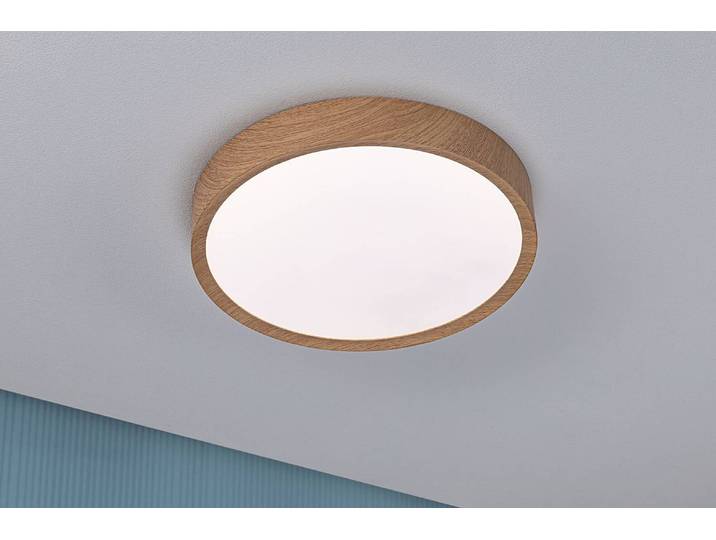 Plafonnier Tega Ø 33cm Marron/Marron clair Plexiglas LED Module LED