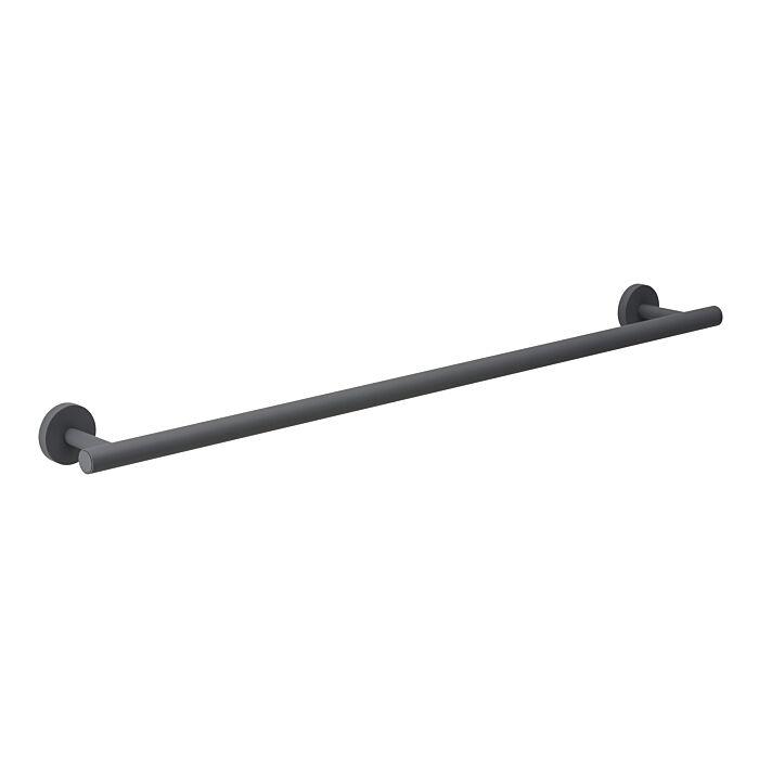 Herzbach Deep Grey Badetuchhalter 23.816000.1.06 Länge 600 mm, Wandmontage, Befestigung verdeckt, grau matt