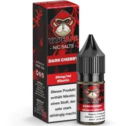 VapeApe Dark Cherry NicSalt Liquid 10ml / 20mg