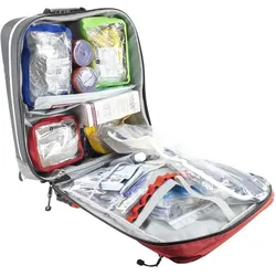 Dönges Notfallrucksack SEG Gross mit Füllung DIN 13155:2016-03, Abfallsack