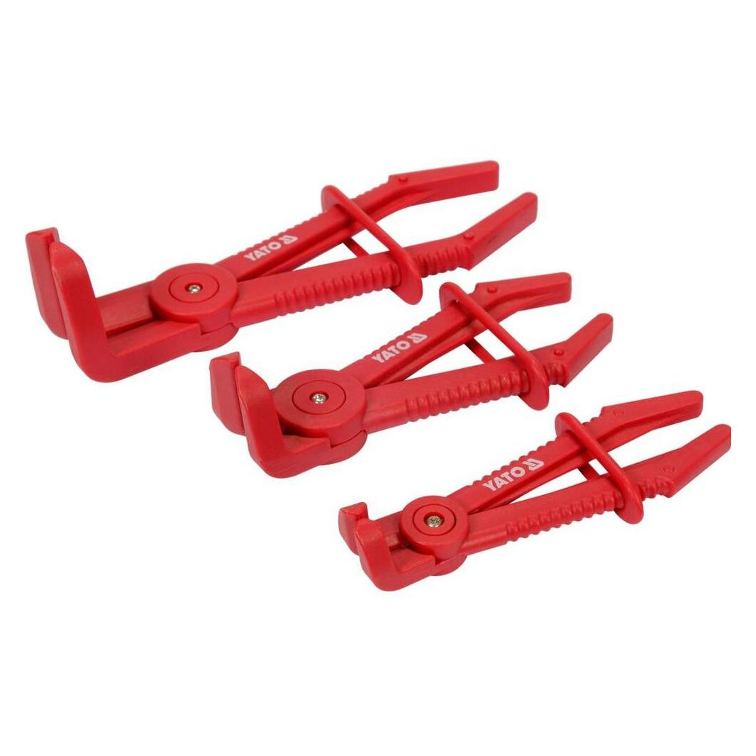 Yato Profi Schlauchklemmensatz gebogen 3 tlg. YT-08403 (YT-08403)