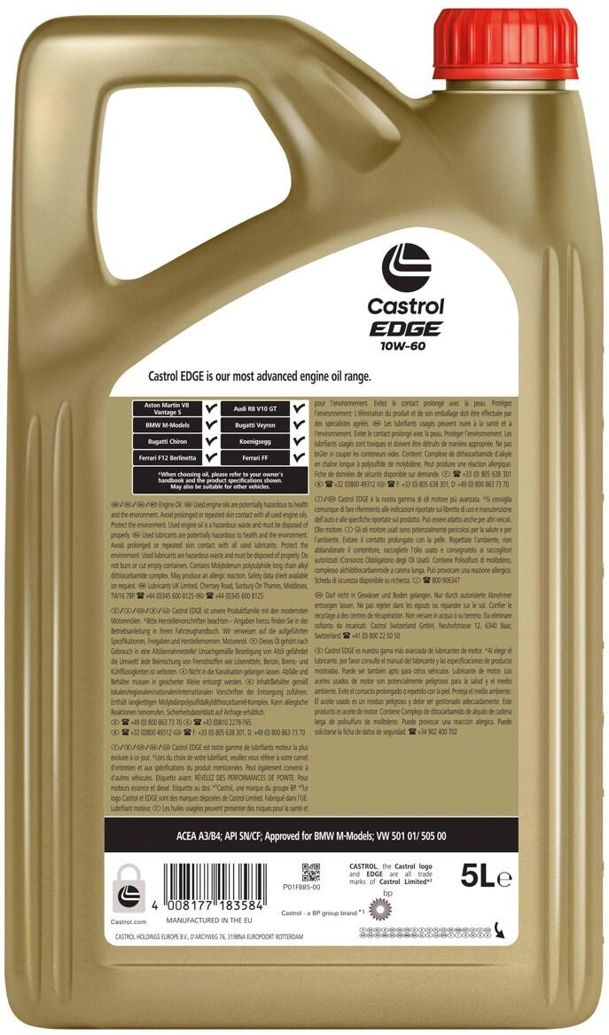 CASTROL 15F636 Engine oil