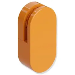 Hewi 477 Spiegelhalter 477.01.10024 orange, flach, 2 Stück