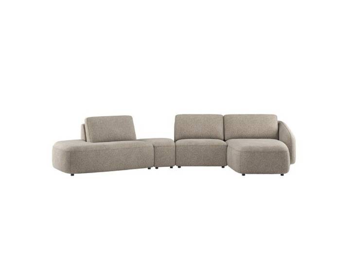 XOOON Merano U-förmiges Sofa Stoff Luton
