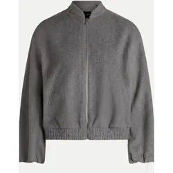 Boxy Blouson Grau 38