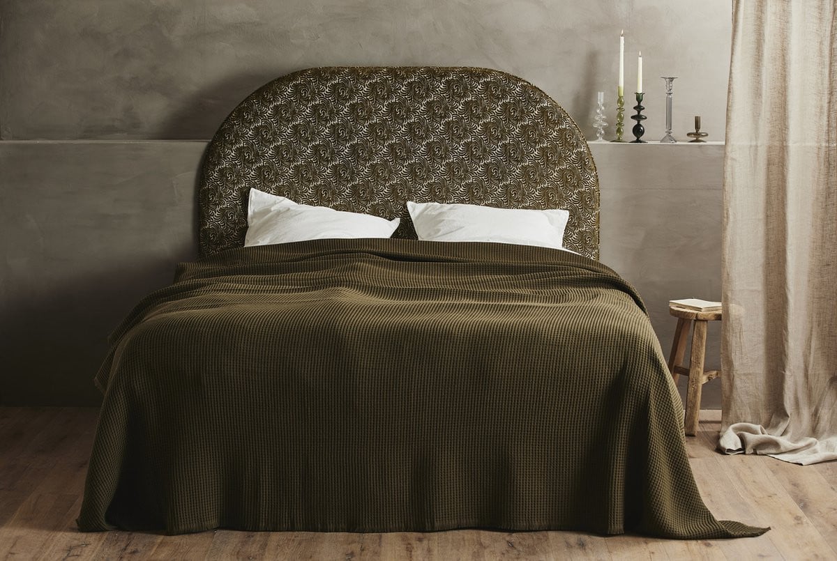 Plaid Alvik donkergroen 260 x 260 cm
