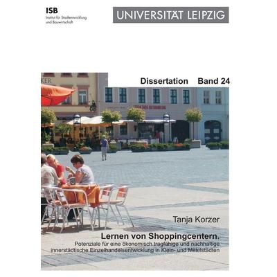Lernen von Shoppingcentern, Taschenbuch von Tanja Korzer, BoD – Books on Demand, 978-3-7357-8380-6