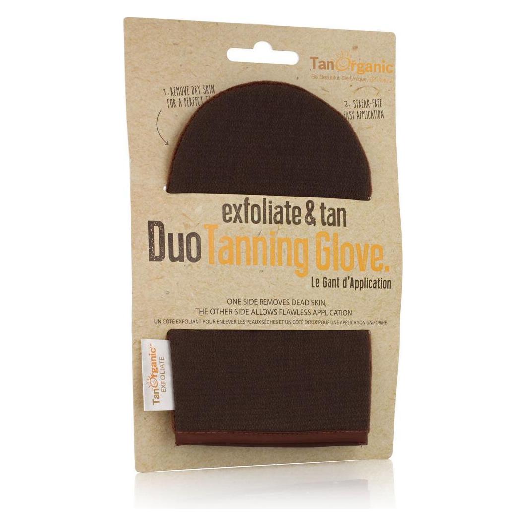 Tan Organic Application and exfoliating double-sided glove (Duo Tanning & Exfoliating Mitt) (L) (KBC-TAN-GLOV-100)