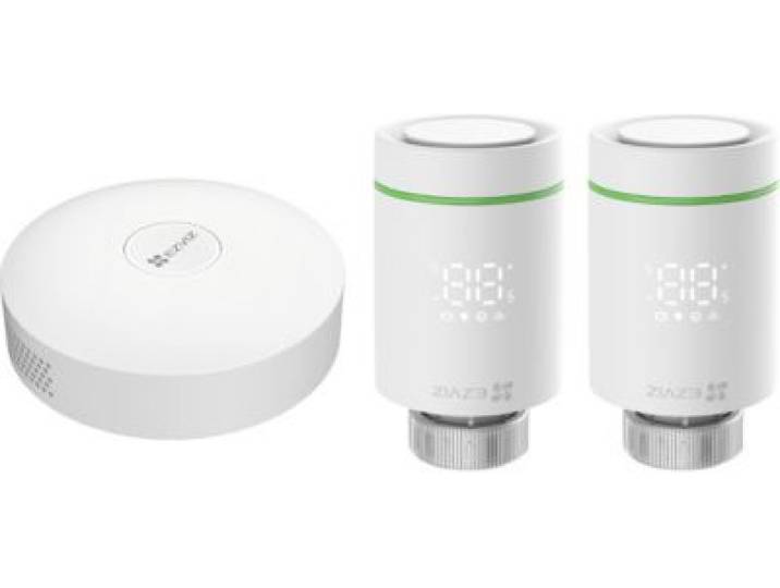 Ezviz - Thermostat Connecté 2 Tetes Thermos. + Passerelle A3