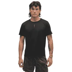 Hoka Herren Everyrun Short Sleeve schwarz