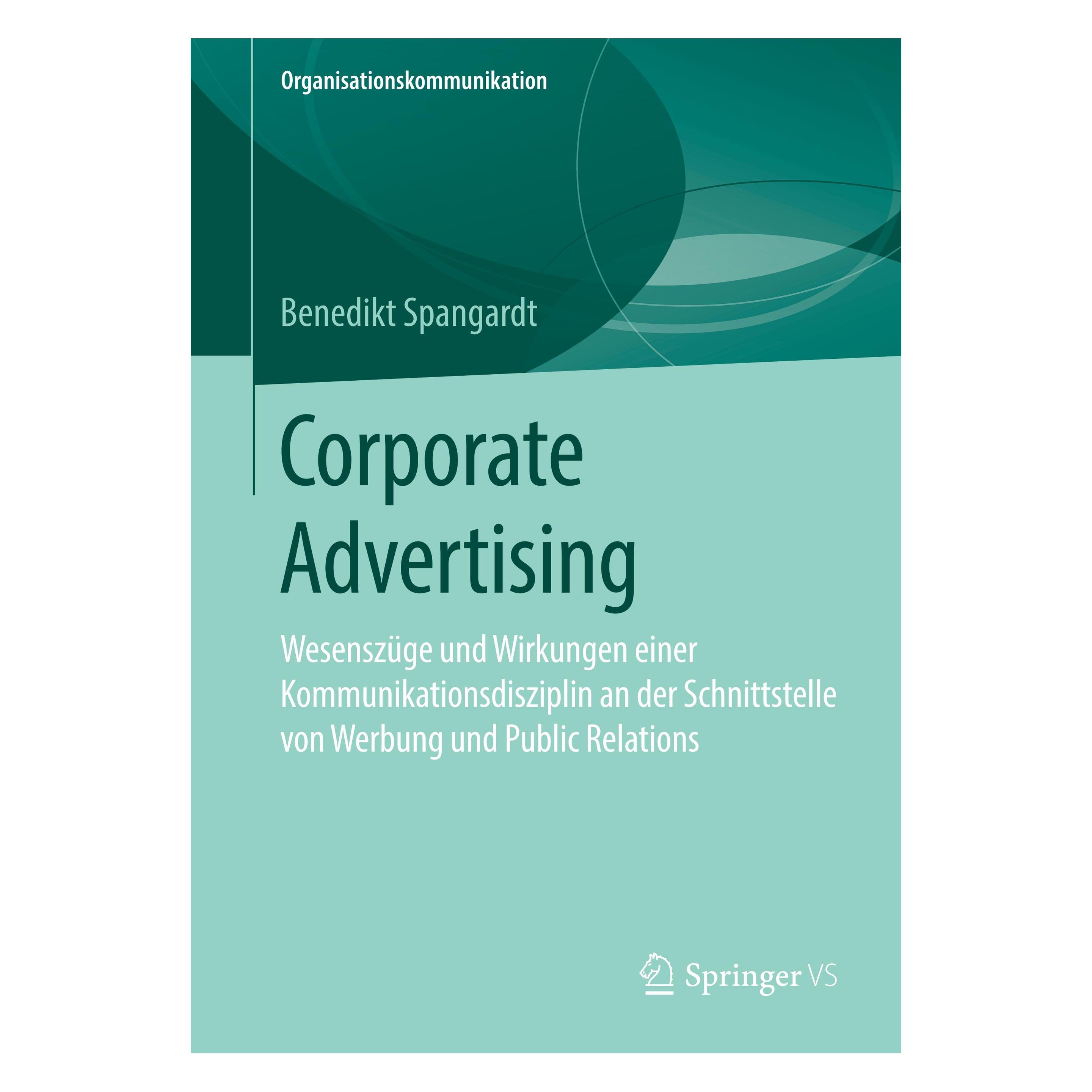 Springer Corporate Advertising (Deutsch, Softcover, Benedikt Spangardt) (25456114)