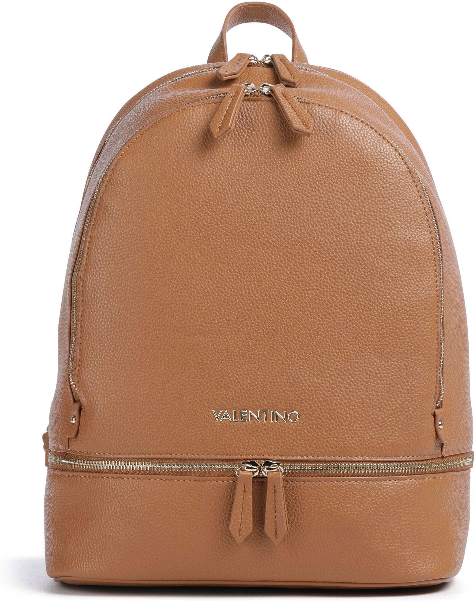 Valentino Bags Brixton Rucksack aus Leder, braun