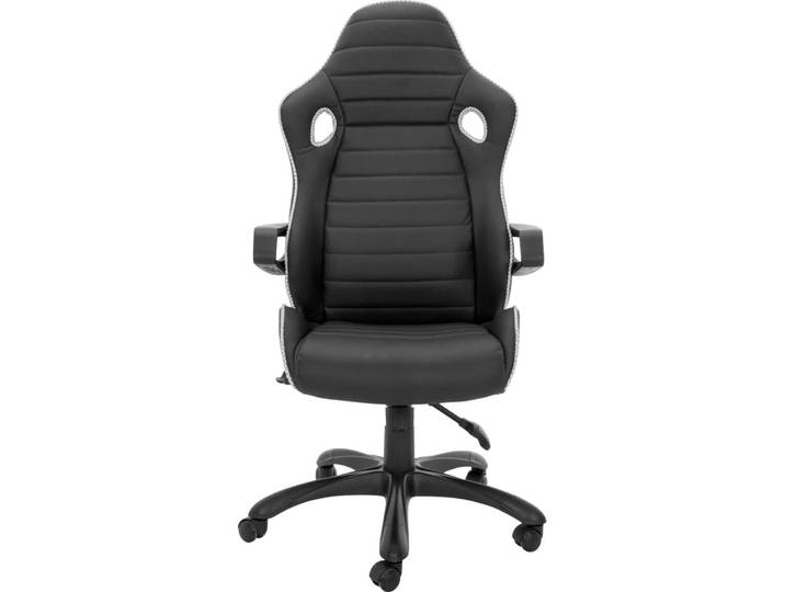 Bürostuhl Vico schwarz Kunstleder H 121.5 cm