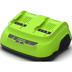 Greenworks POWERALL 24V Dual-Slot-Ladegerät 8A