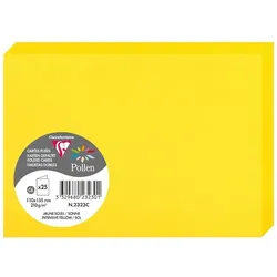 Pollen 250x Pollen, Faltkarten 110x155 mm, 210g - Sonne 2323C