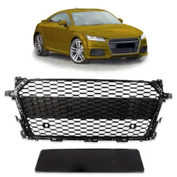 Kühlergrill Schwarz glänzend passend für Audi TT FV 8S 2014-2018