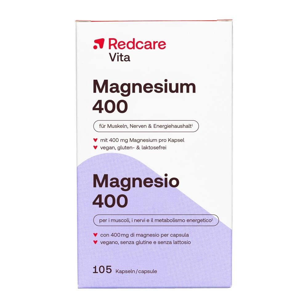 Redcare Magnesium 400 Kapseln 105 St