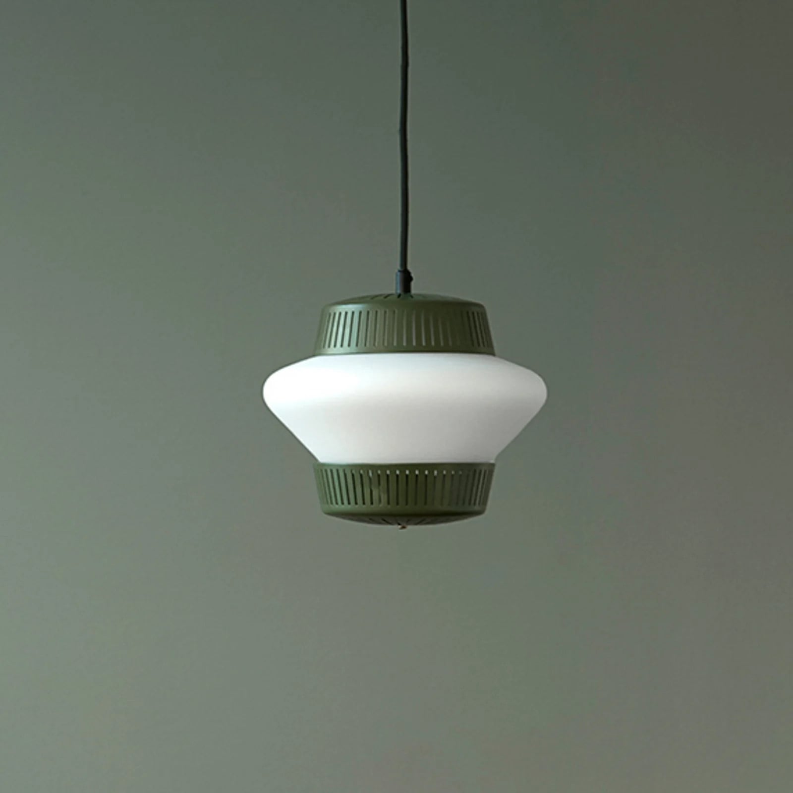 Warm Nordic Opal Arch Hanglamp Pine Green - Metaal