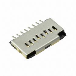 Molex Speicherkarten-Slot Polzahl Gesamt 8 Rastermaß: 1.1 mm 1051620001 1 St. Tape on Full reel