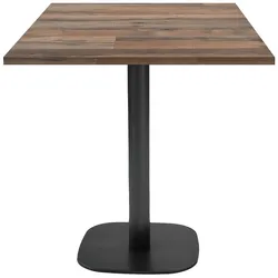 RestooTab - Tisch Round 70x70cm Dekor alte Fussboden