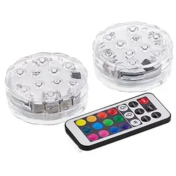 LED Maxi-Lichter mit Farbwechsel, 2 Stück