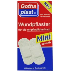 Gothaplast Wundpfl.mini Sensitiv 1,7x4 c 20 St