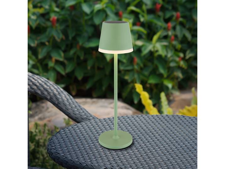 Lampe solaire 36637BM Ø 11cm Vert
