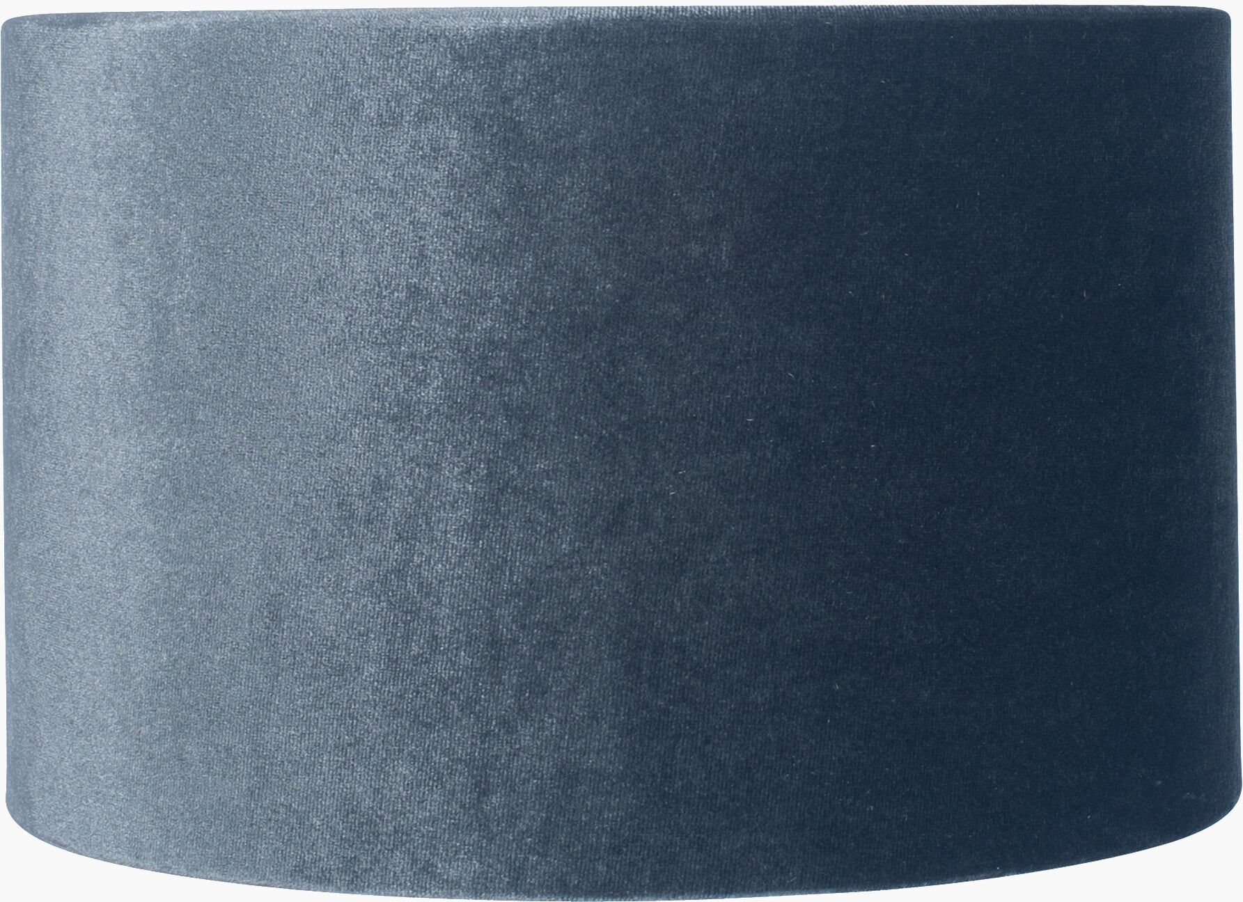 Pacific Lifestyle - Bow 40cm Slate Velvet Cylinder Shade