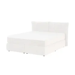Twist Boxspringbett   ¦ weiß ¦ Maße (cm): B: 184 H: 114