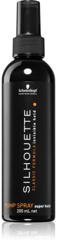 Schwarzkopf Professional Silhouette Pump Spray Haarlack mit starker Fixierung nachfüllbar 200 ml