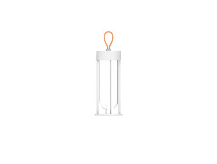 Flos Architectural FLOS In Vitro Unplugged LED-Leuchte weiß 3000K Unplugged, dimmbar, weiß / opal, Aluminium, Design