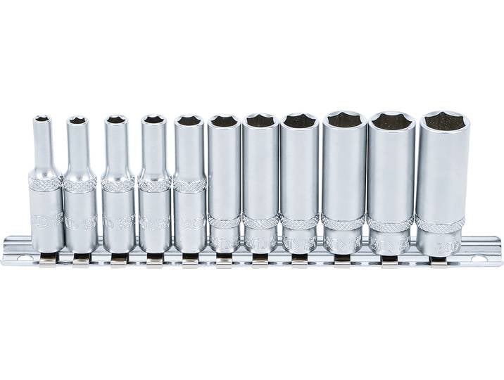 BGS Douilles profondes 6\,3 (1/4) 4 -13 mm 11pcs - 2221