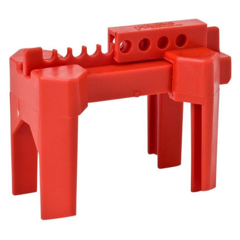 Brady Kleine Kugelhahnabsperrung, Rot, 14,5 - 52,5mm Rohrdurchmesser(1 Stück) (800110) (800110)