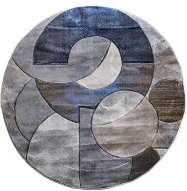 MDA Rugs Alexia Collection Modern Circle Design Area Rug