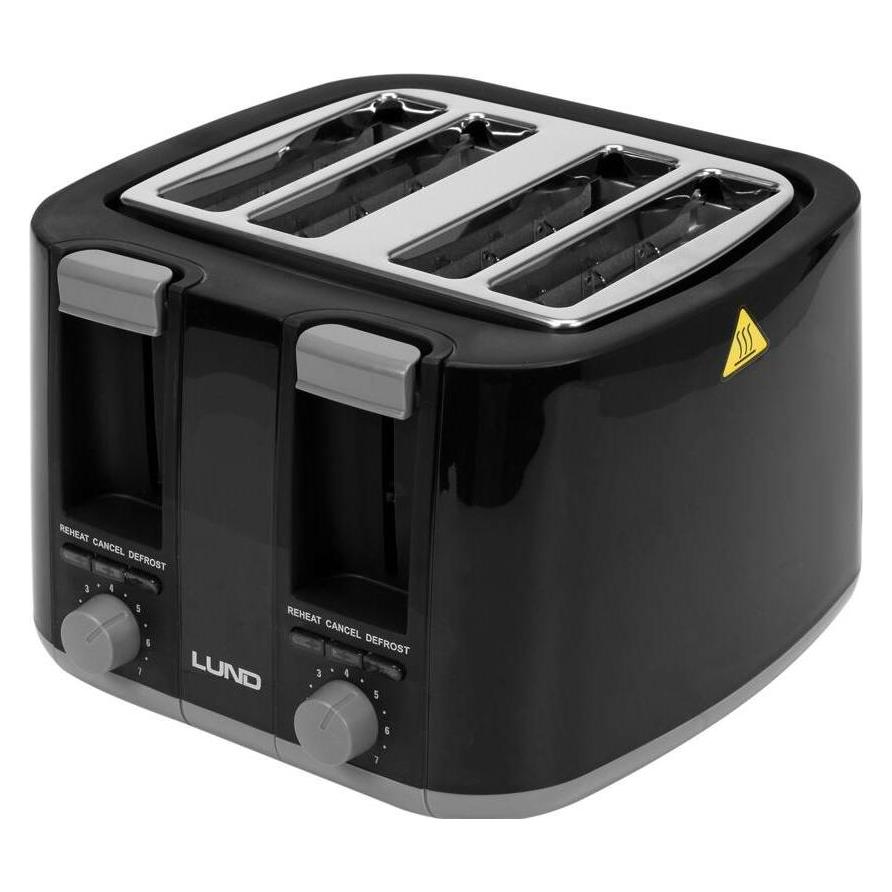 Toya LUND TOSTER 1300-1500W CZARNY (67501)