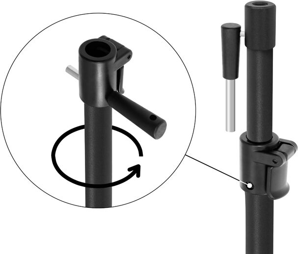 Pique Delphin BlackSTIX 60–95 cm 60-95cm