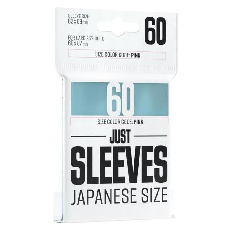 Gamegenic GGX10011ML - Just Sleeves - Japanisches Format, Transparent (60 Hüllen) (GGX10011)