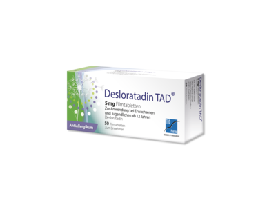 TAD Pharma GmbH DESLORATADIN TAD 5 mg Filmtabletten 50 St 16507735