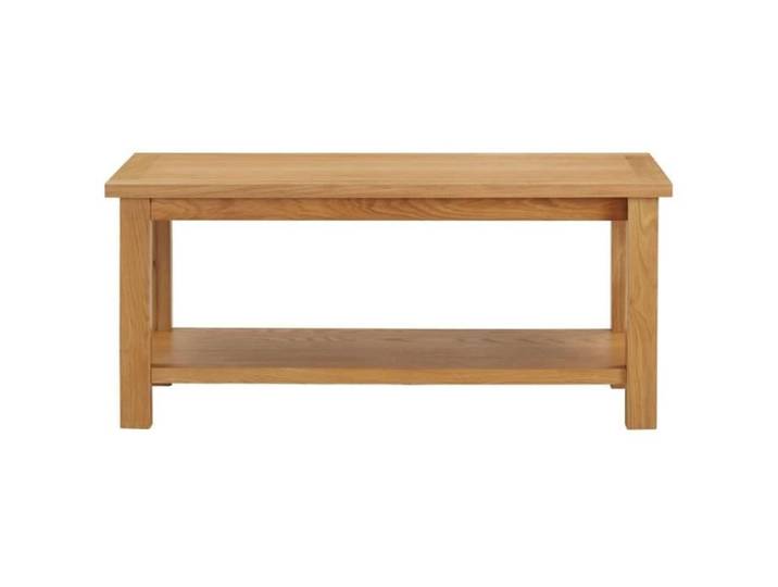 Table basse 90x45x40 cm Bois de chêne massif