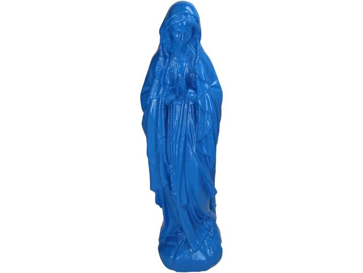 Dekoration Levend blau Polyresin B 11 H 48 cm