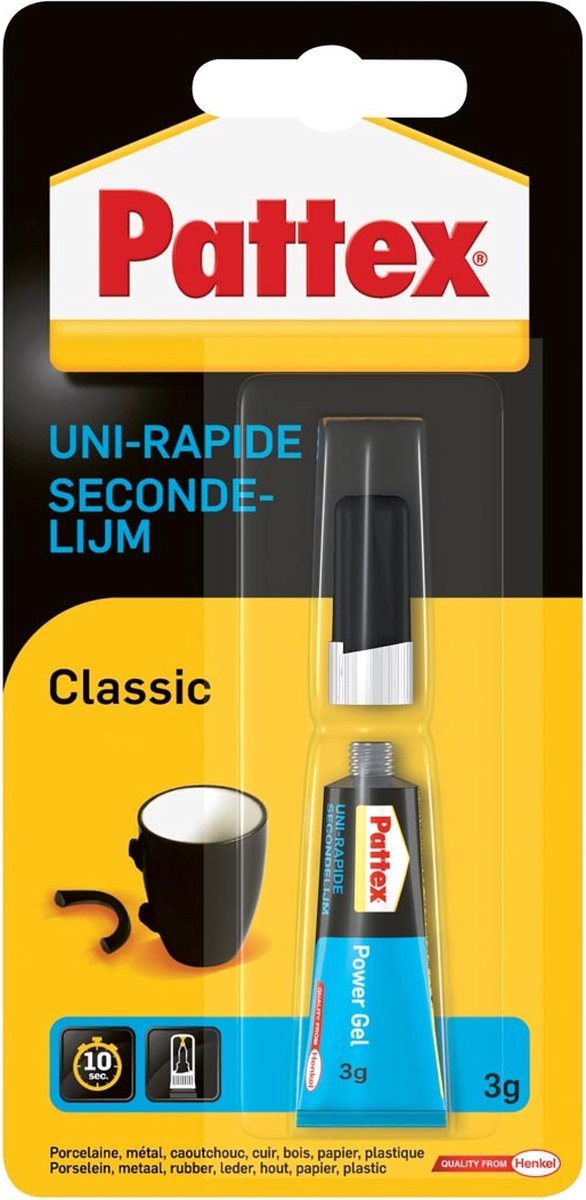 Pattex Secondelijm Vloeibaar 3 g