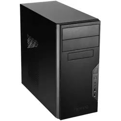 Antec New Solution VSK-3000E - Tower - micro ATX (mATX), PC Gehäuse, Schwarz
