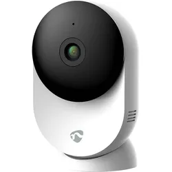 Nedis SmartLife Innenkamera mit Geräusch- und Bewegungserkennung, Full-HD, 2er-Set (2304 x 1296 Pixels), Netzwerkkamera, Weiss